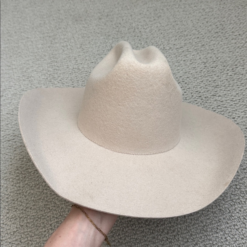 GIGI PIP Cattleman Teddy Cream Western Hat